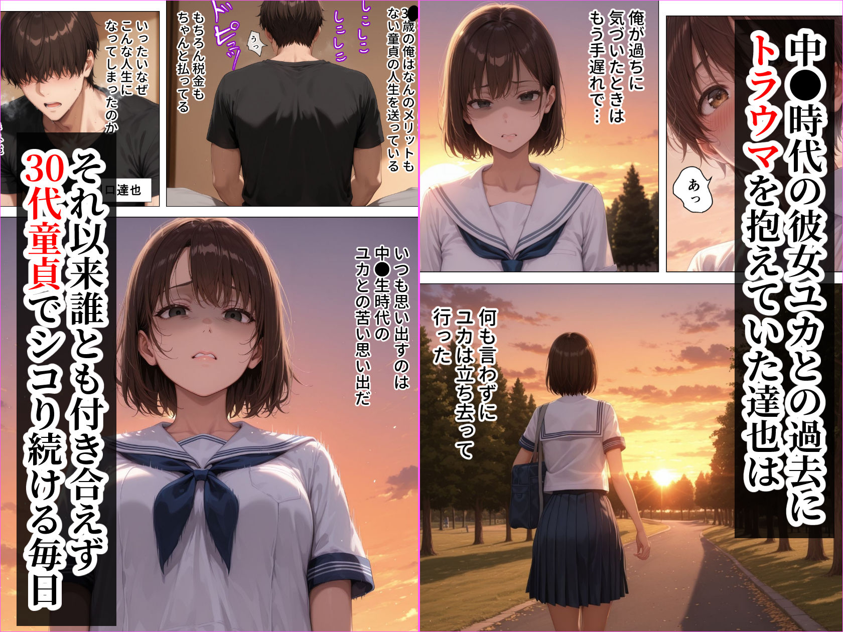 むちむち人妻になった元カノと同窓会で再会した童貞の濃密H 〜今日は私のカラダ好きに使って〜 画像1