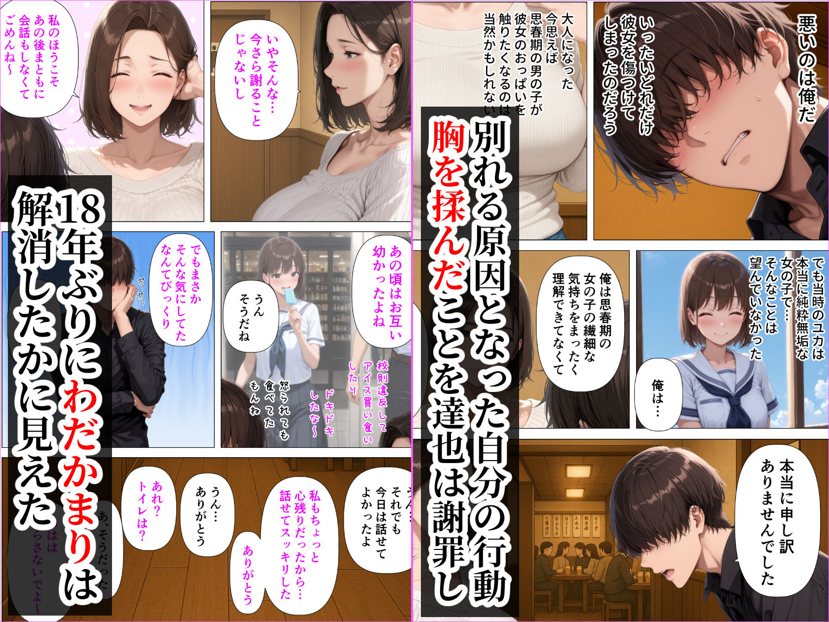むちむち人妻になった元カノと同窓会で再会した童貞の濃密H 〜今日は私のカラダ好きに使って〜 画像3