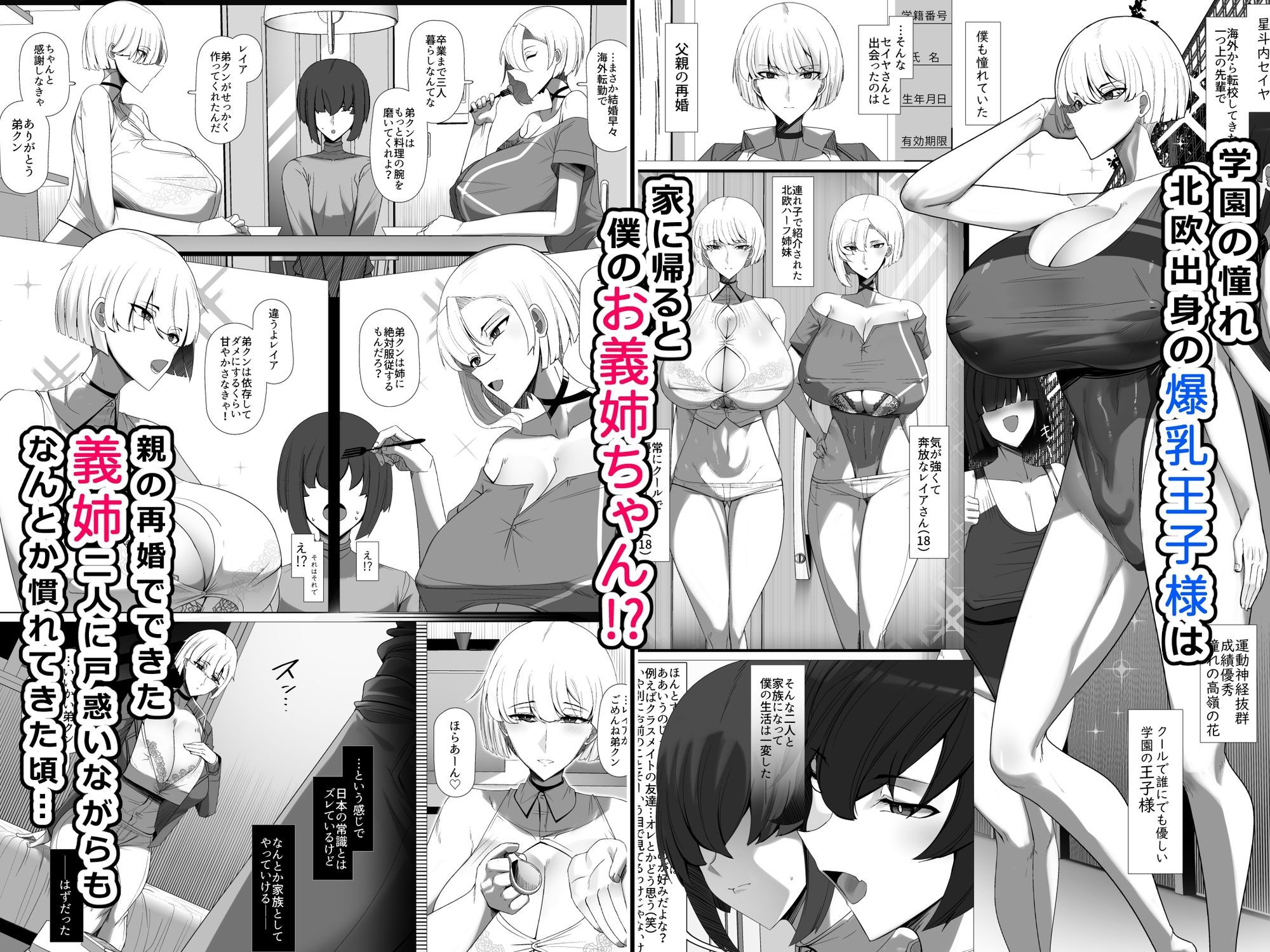 君のお嫁さんは北欧ハーフ王子様系デカチチボーイッシュお義姉ちゃん 画像1