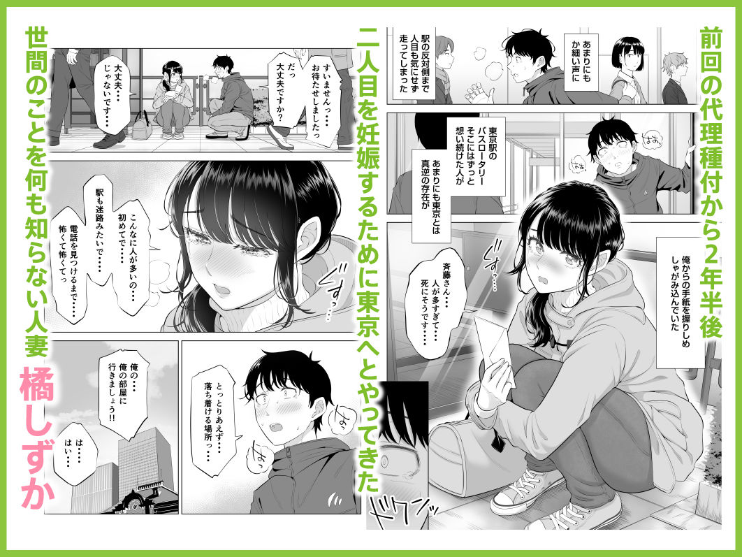 俺が代理種付することになった人妻橘しずかさんはなんにも知らない!!その2 画像2