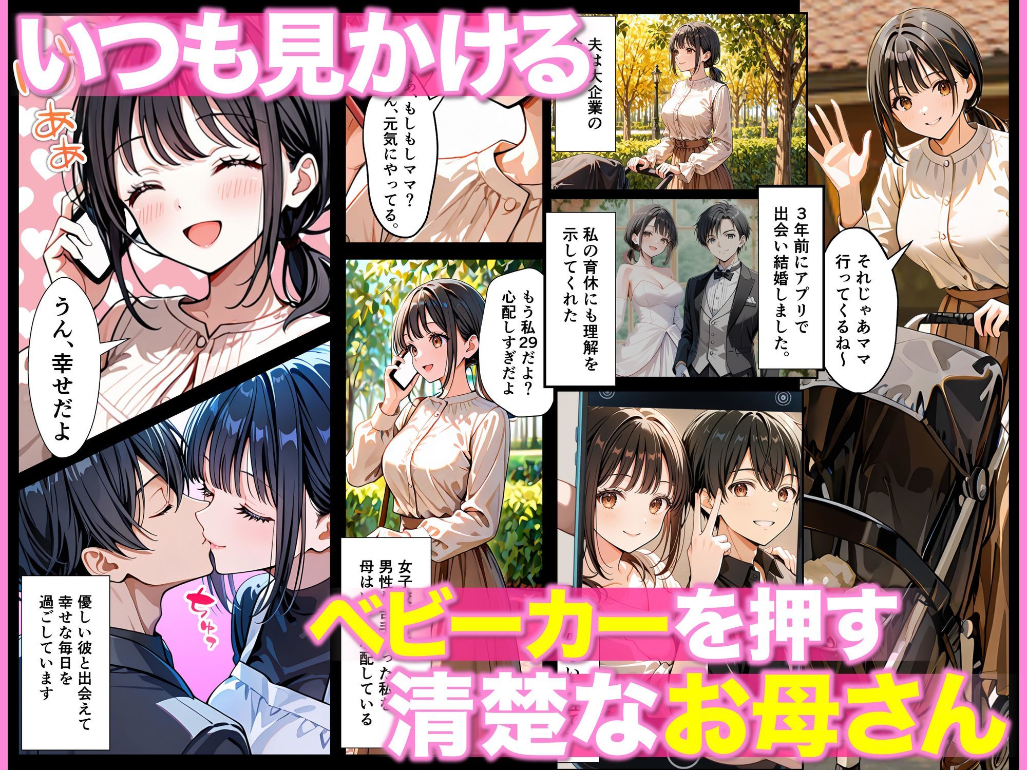 ベビーカー産後処女ママ催●NTR キモ弱者男性専用肉便器化大成功!二人目托卵で離婚確定!?全部ノットリ上書きしちゃいましたSP 画像1