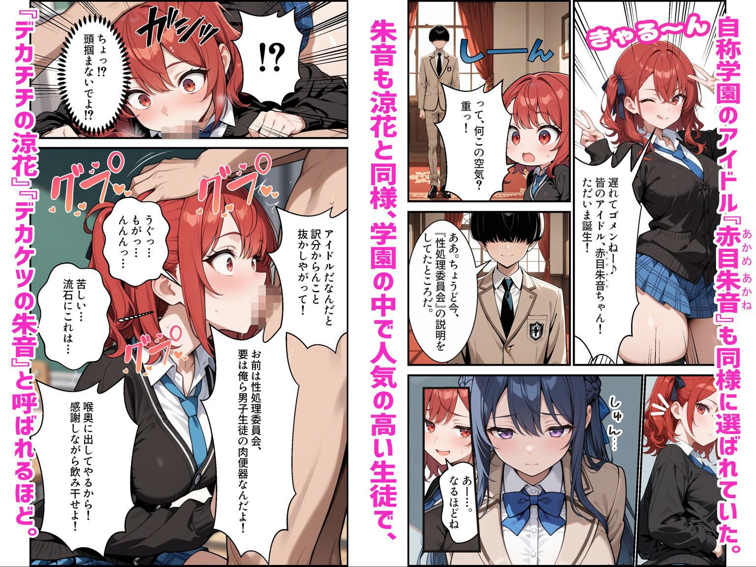 憧れの生徒会長は性処理肉便器 〜完全無欠の生徒会長、性処理委員に堕ちる〜 画像2