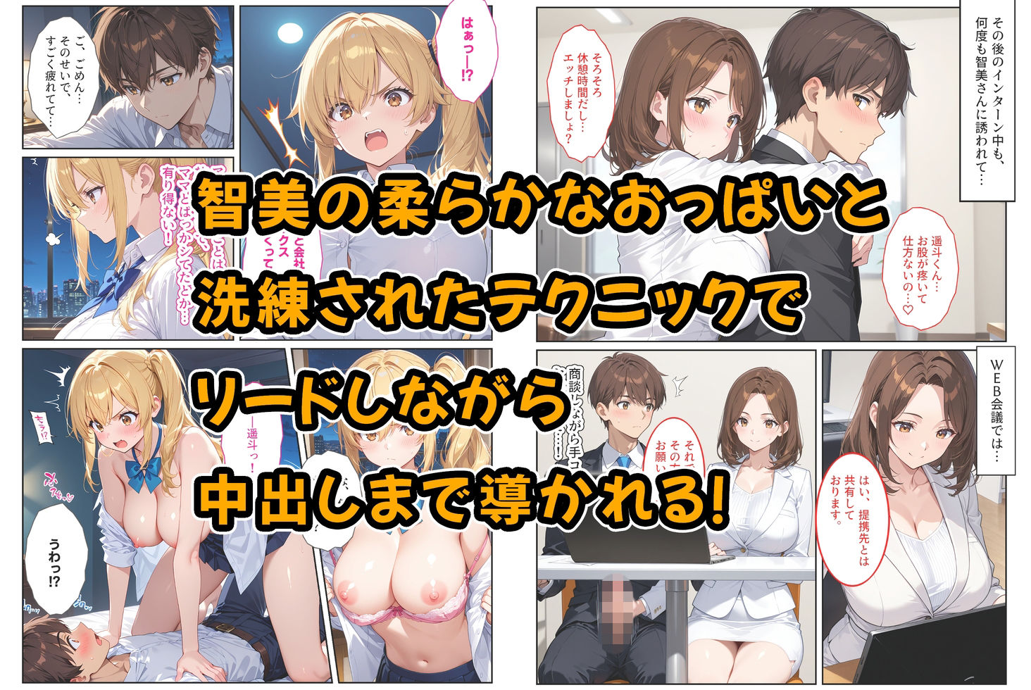 養子になったら爆乳義母と双子義妹に誘惑されて中出しセックスしています!〜母娘ハーレム編〜 画像6