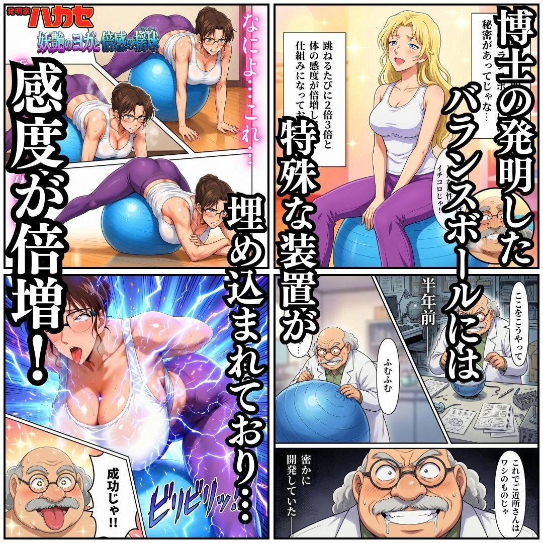 発明家ハカセ 妖艶のヨガと倍感の揺球 画像2