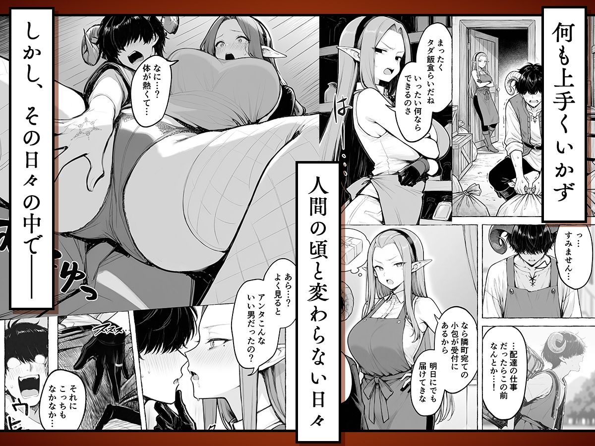 魔族に転生したので、王国三大巨乳美女を順番に堕とすことにしました 画像3