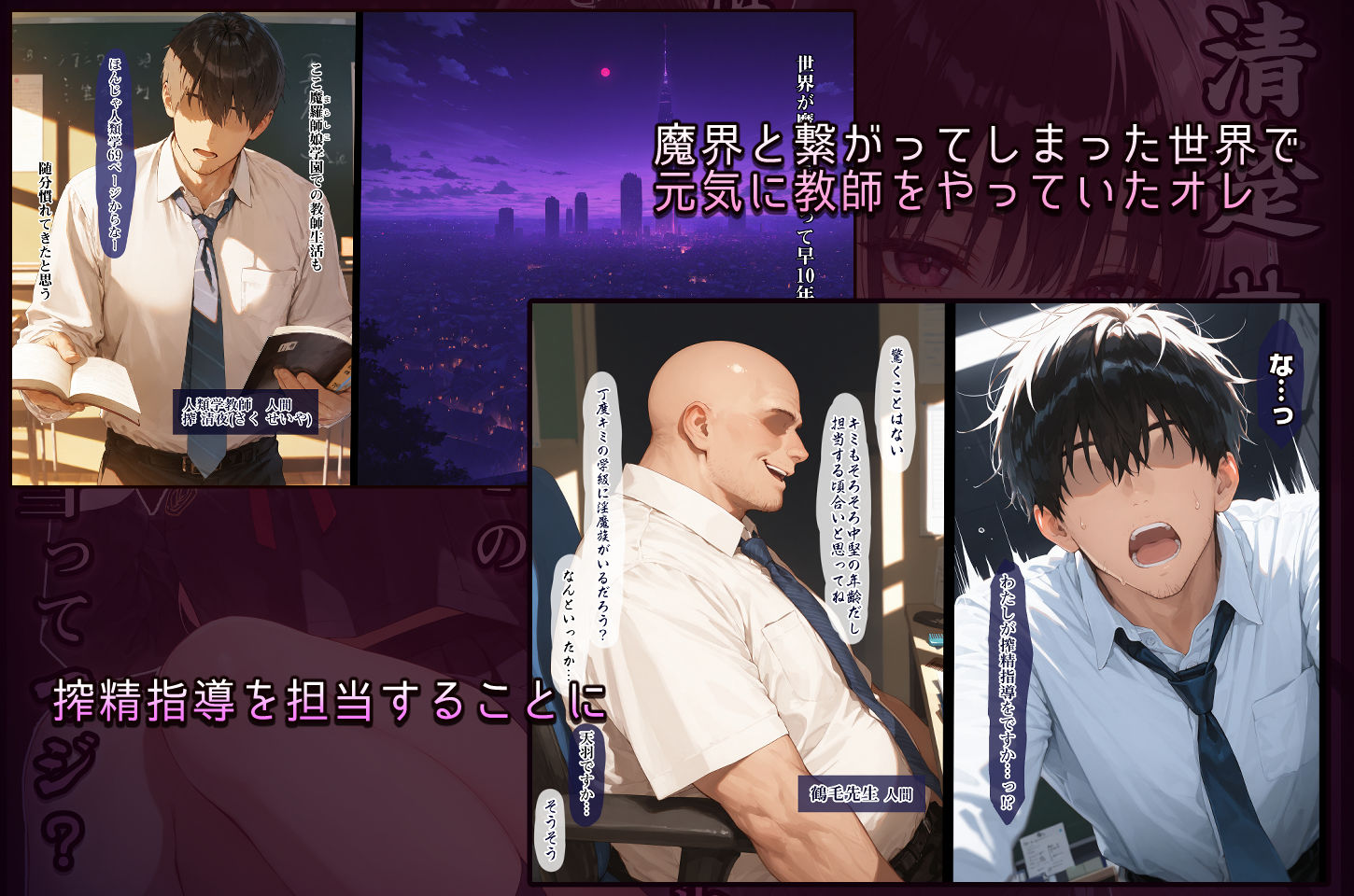 清楚サキュバス 世界が魔界と繋がって早10年 オレが教え子の搾精指導担当ってマジ? 画像2